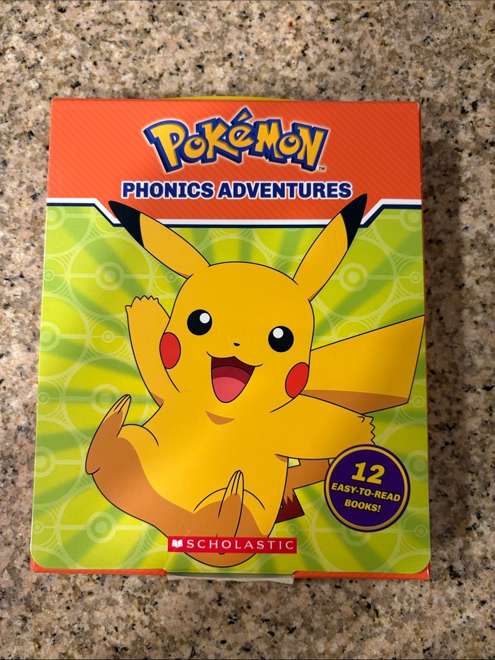 Scholastic Pokémon Phonics Adventures Books Box Set